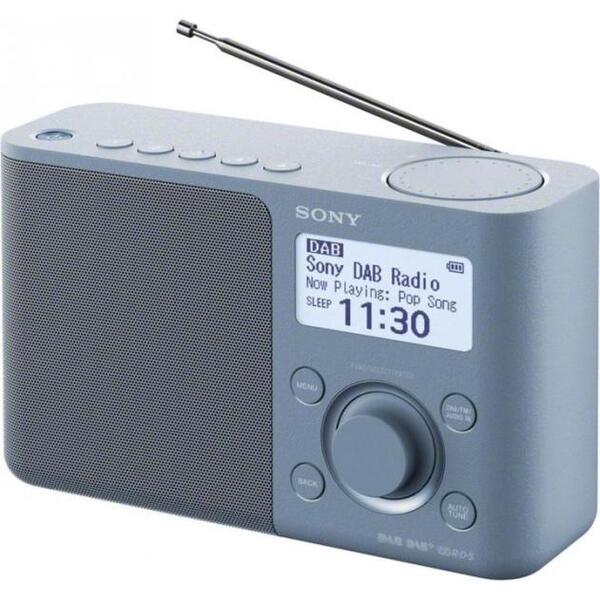 Radio portabil Sony XDR-S61D DAB+/DM, albastru