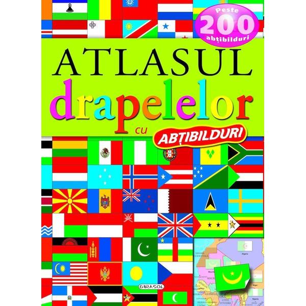 GIRASOL Atlasul drapelelor cu abtibilduri