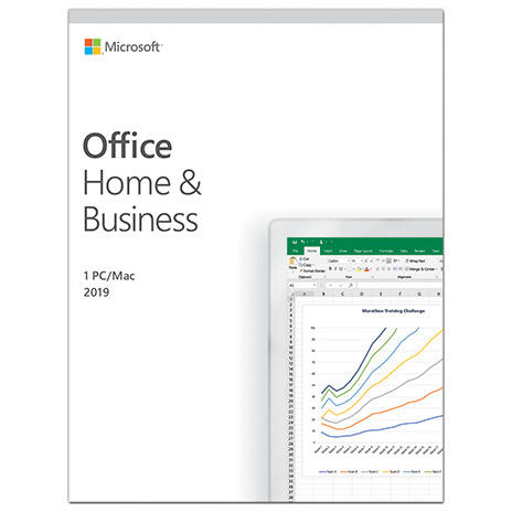 Microsoft Office Home and Business 2019 ENG, 32-bit/x64, 1 PC, Medialess - FPP