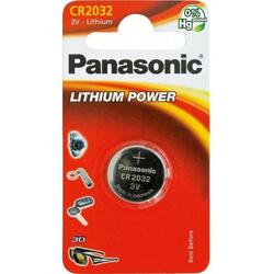 Panasonic Lithium Power Lithium Battery Cr2032, 1 Pc, Blister