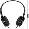 Casti audio cu banda Panasonic RP-HF100ME-K, Microfon, Negru