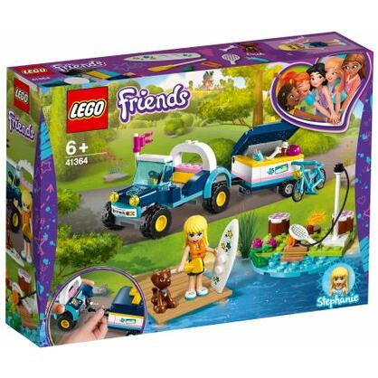 LEGO® LEGO Friends - Vehiculul cu remorcă al Stephaniei - (41364)