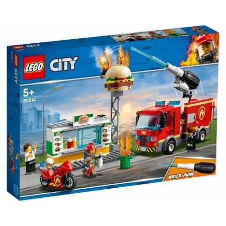LEGO® LEGO City - Stingerea incendiului de la Burger Bar (60214)