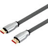 Cablu video Unitek HDMI Male - HDMI Male Lux, v2.0, 5m, gri