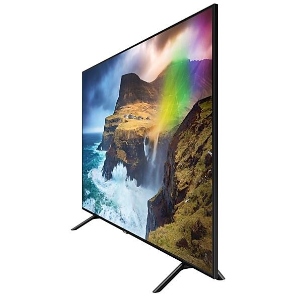 Televizor Samsung QLED Seria 7 75Q70RA, 190 cm, Smart, Ultra HD, HDR10+, Negru