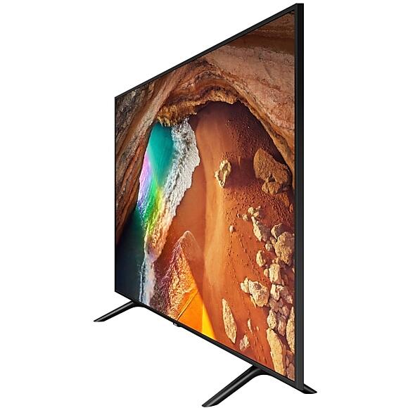 Televizor Samsung QLED Seria 6 QE43Q60RA, 109 cm, Smart, Ultra HD, HDR10+, Negru