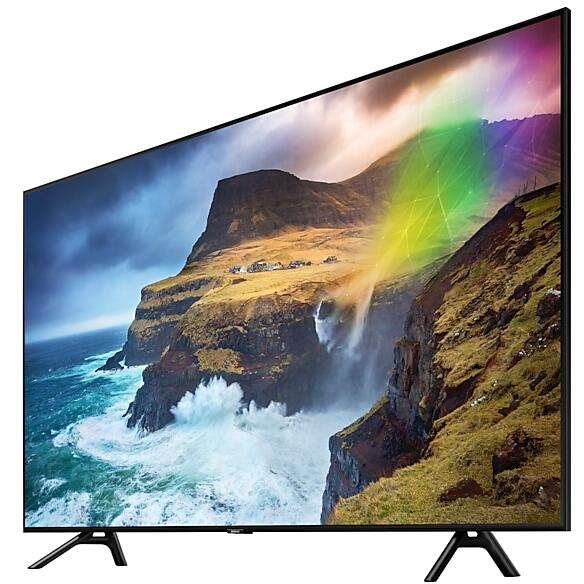 Televizor Samsung QLED Seria 7 82Q70RA, 207 cm, Smart, Ultra HD, HDR10+, Negru