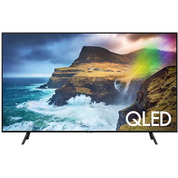 Televizor Samsung QLED Seria 7 82Q70RA, 207 cm, Smart, Ultra HD, HDR10+, Negru