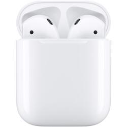Casti Apple AirPods 2, microfon, in ear, True Wireless, Alb
