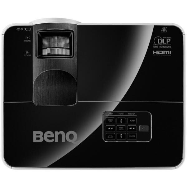 Videoproiector Benq 3D MX631ST, XGA, 3200 lumeni, Negru