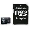 Card Memorie Verbatim "Pro" 64gb Class 10 Ush-I Microsdxc + Adaptor