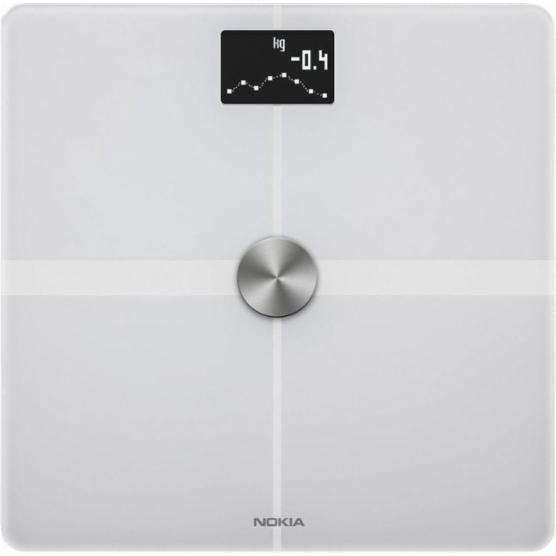 Cantar de persoane Withings Body Full Body Composition WBS05, Bmi, Wi-fi, 180 Kg, Alb