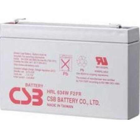 CSB rechargeable battery HRL634W 6V/9Ah 34W