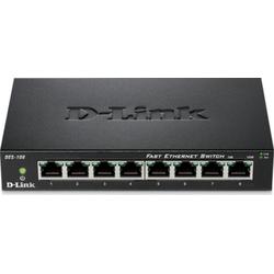 D-Link Switch Desktop 8 Porturi 10/100 Carcasa Metalica