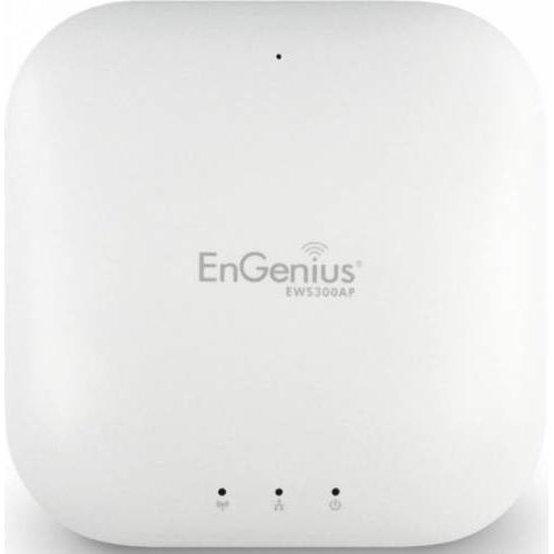 Ap Managed Wireless 2.4ghz 11n 300mbps 2t2r Gbe Poe.At/Af 2*5dbi Ia, Engenius "Ews300ap"
