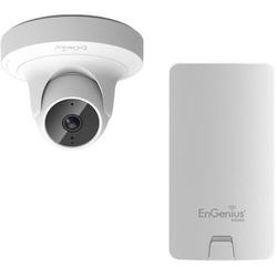 Ap Managed-Cam Indoor Dual Band 11ac 2t2r 300+867mbps 2mp Dome 4mm Ir20m Poe.Af #Sdhc, Engenius "Ews1025cam"