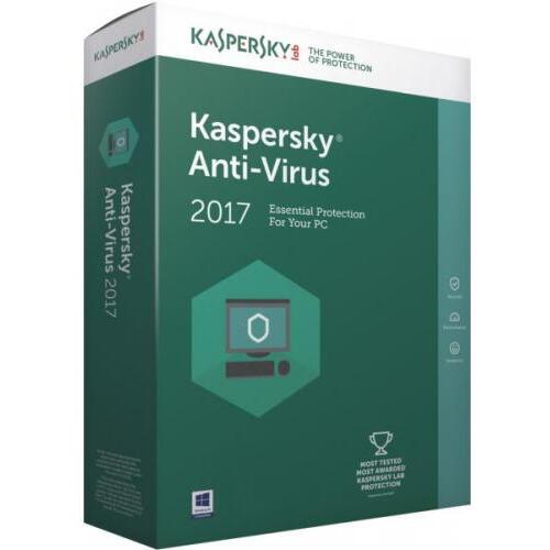 Kaspersky KL1171XCBFS Kaspersky Anti-Virus European Edition. 2-Desktop 1 year Base License Pack