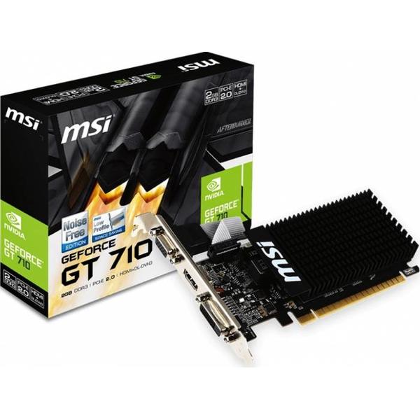 Placa video MSI GeForce® GT 710, 2GB DDR3, 64-bit