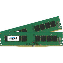 Crucial 2x8GB DDR4-2400 UDIMM, NON-ECC, CL17,