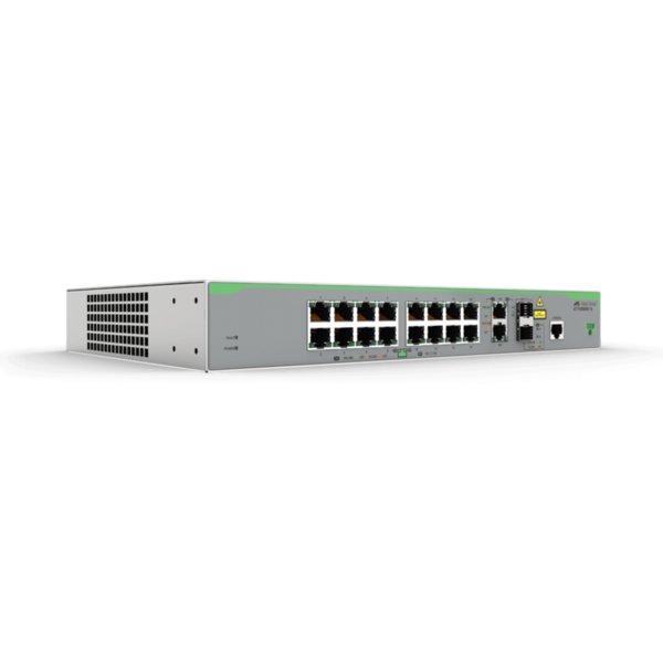 Allied Telesis AT-FS980M/18-50 AT-FS980M/18 | 16 x 10/100 Mbit/s | 2 x 10/100/1000 Mbps | Layer 3 | Allied Telesis Autonomous Management FrameworkTM (AMF) | EPSRing | Montabil in rack DA | Stacking DA