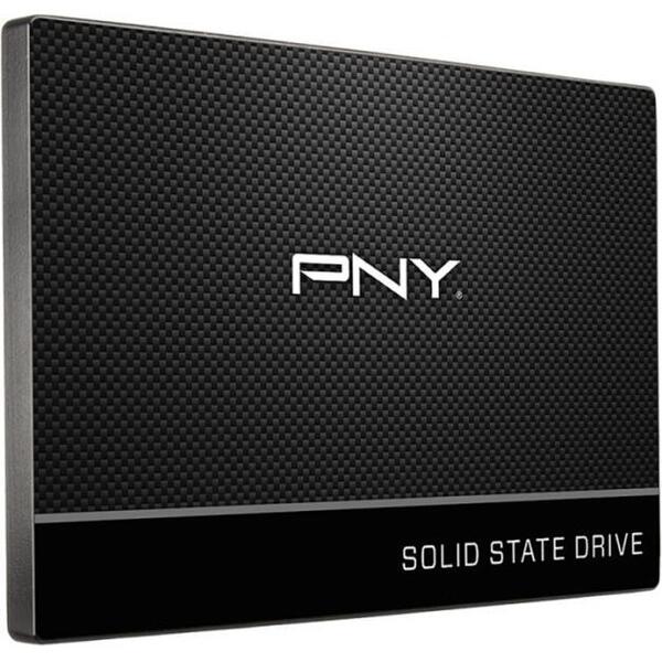 Pny Ssd Cs900 480gb 2.5'', Sata Iii 6gb/S, 550/500 Mb/S, 7mm