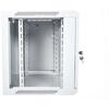 DIGITUS Wallmount cabinet 12U, 600x600mm, grey RAL 7035