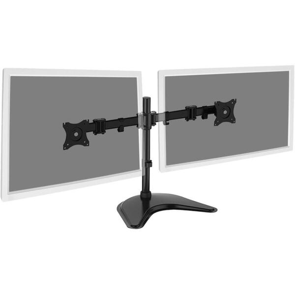 Digitus Monitor Stand, 2xLCD, max. 27'', max. load 8kg,  adjustable and rotated 360°