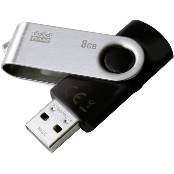 8GB GOODRAM UTS2 BLACK USB 2.0 UTS2-0080K0R11