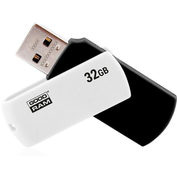 Memorie USB GOODRAM UCO2 32GB USB 2.0 Alb-Negru