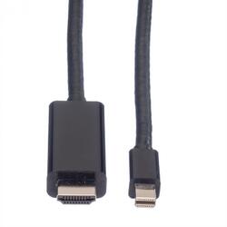 Cablu SBOX CAB0142 HDMI-MINI-DP-2 2m Negru