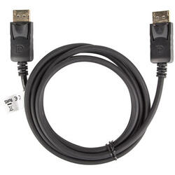 Cablu video Lanberg DisplayPort Male - DisplayPort Male, v1.2, 1.8m, negru