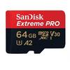 Card de memorie SanDisk Extreme Pro 64 GB SDXC + adaptor Class 10, UHS-I (183520)