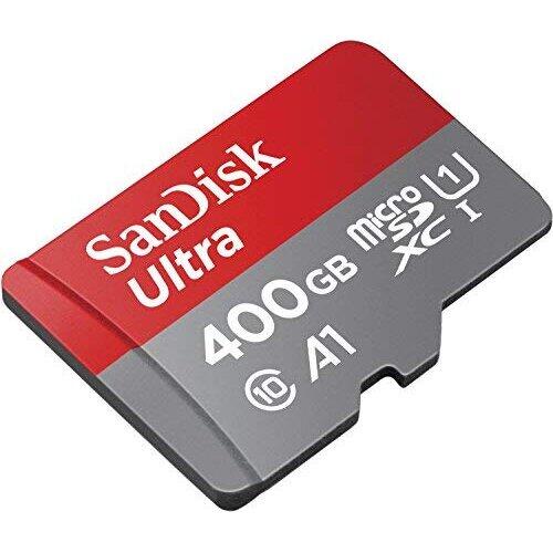 Card de memorie SanDisk Ultra 400GB microSDXC  + adaptor, Class 10, UHS-I (173478)