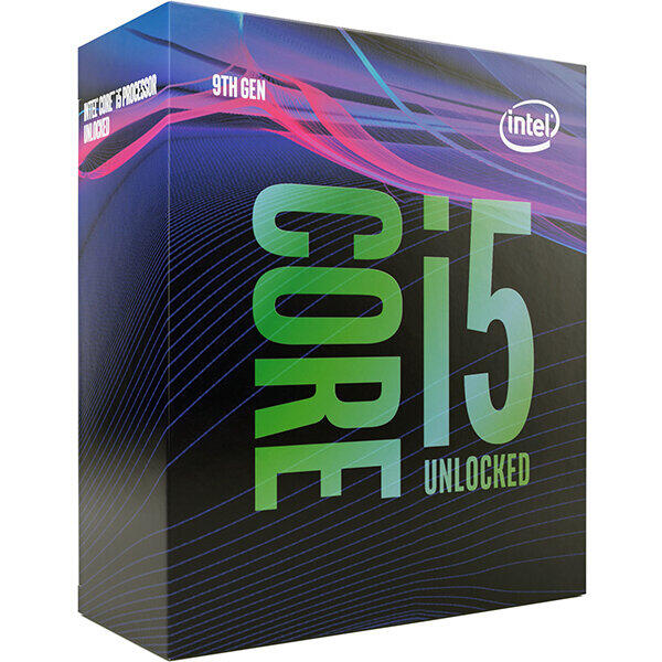 Procesor Intel Core i5-9600K (3700Mhz 9MBL3 Cache 14nm 95W skt1151 Coffee Lake) BOX NEW