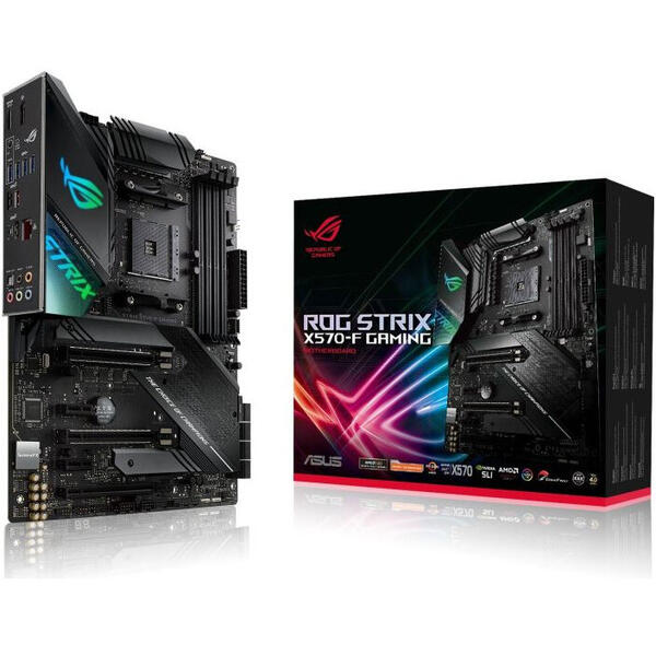 ASUS ROG STRIX X570-F GAMING, AM4, 4*DDR4, HDMI/DP, ATX