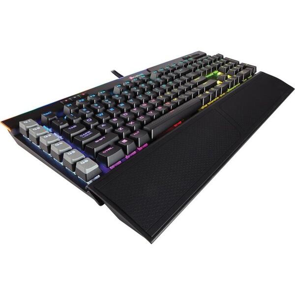 Corsair Gaming K95 RGB Platinum Mechanical Keyboard - Cherry MX Speed - Black