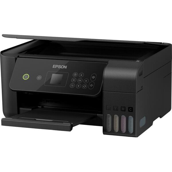 Imprimanta Multifunctionala inkjet color CISS Epson L3160, dimensiune A4, (Printare,Copiere, Scanare),viteza max 10ppm alb-negru