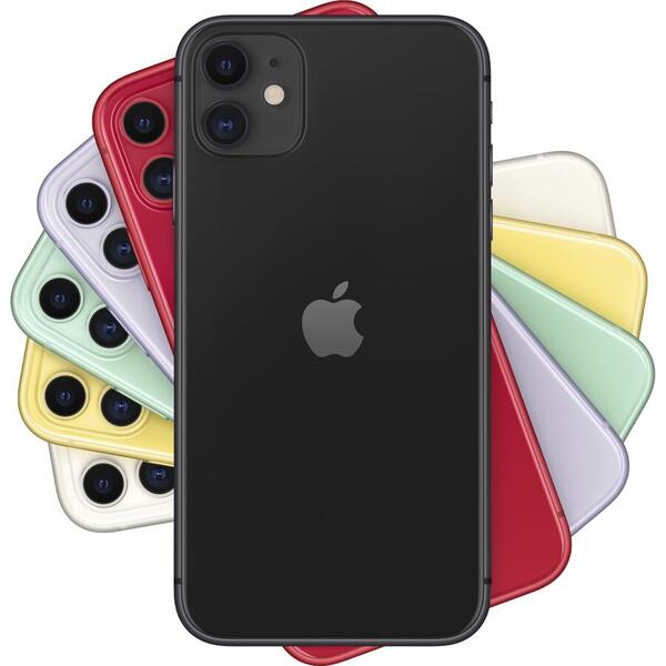 Telefon mobil Apple iPhone 11, 256GB, Negru