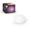 Lampa LED RGBW de masa Philips HUE Flourish, Bluetooth/Wireless, 9.5W (60W), 806 lm, lumina alba/color, sticla, Alb