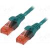 DIGITUS Premium CAT 6 UTP patch cable, Length 1,0m, Color green