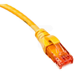 DIGITUS Premium CAT 6 UTP patch cable, Length 2,0m, Color yellow