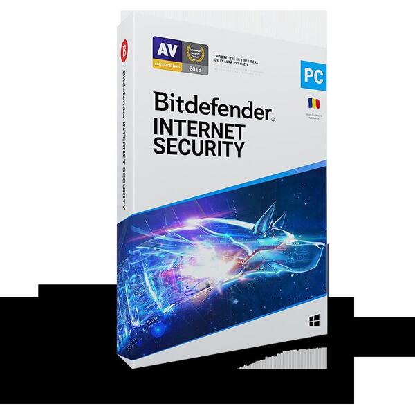 Bitdefender Internet Security 2020 - 1 an, 5 dispozitive