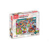 Chalk and Chuckles Puzzle cu surprize - Goodygum (100 piese)
