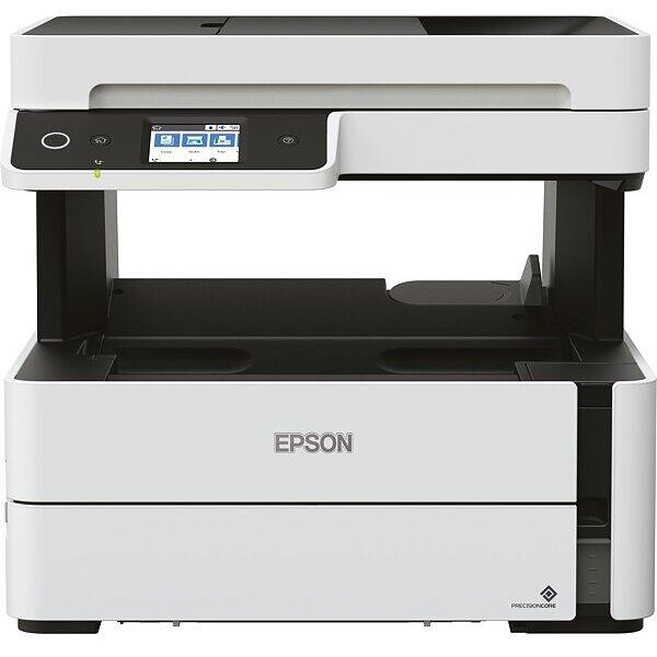 Imprimanta multifunctionala Epson M3180, InkJet CISS, Monocrom, A4, Duplex, Retea, Wi-Fi
