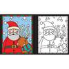 Usborne Christmas - Stained glass colouring