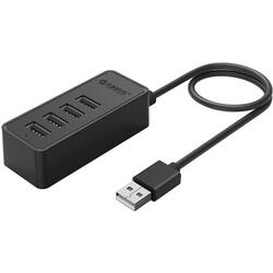HUB USB Orico W5P-U2 4 port-uri USB 2.0 negru 30 cm