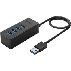 HUB USB Orico W5P-U3 4 port-uri USB 3.0 negru 30 cm