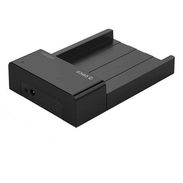 Docking station HDD Orico 6518C3-G2 USB 3.0 Type-C 2.5/3.5 negru