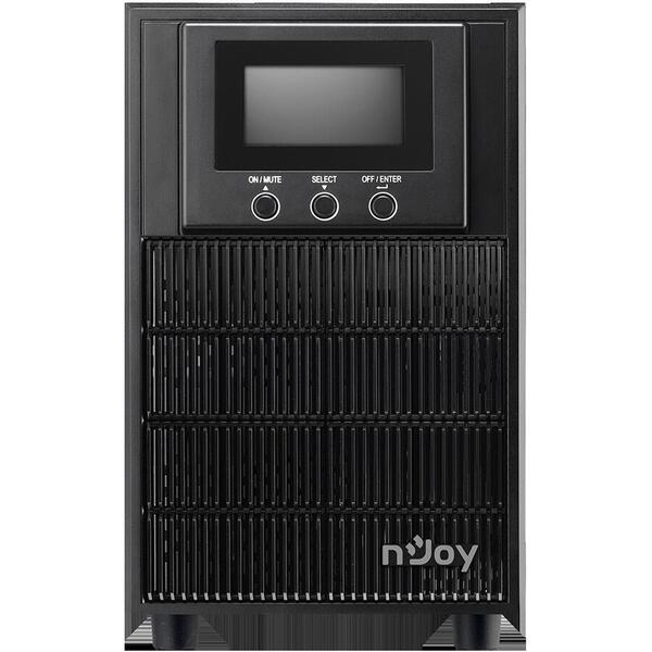 UPS nJoy Aten PRO 2000, 2000VA/ 1800W, On-line, LCD Display, 3 Prize Schuko cu Protectie