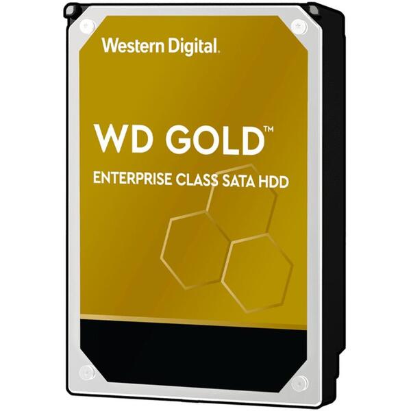 Western Digital Hard disk Enterprise WD Gold, 4TB, 7200rpm, 256 MB Cache, SATA 6 Gb/s